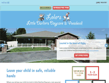 Tablet Screenshot of loloschildcare.com